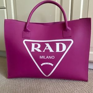 LA Trading Co. Modern Vegan Tote Bag - RAD